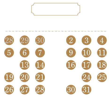 営業日カレンダー202510