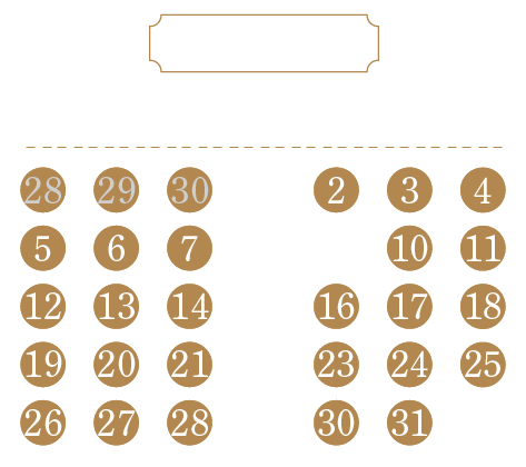 営業日カレンダー202607
